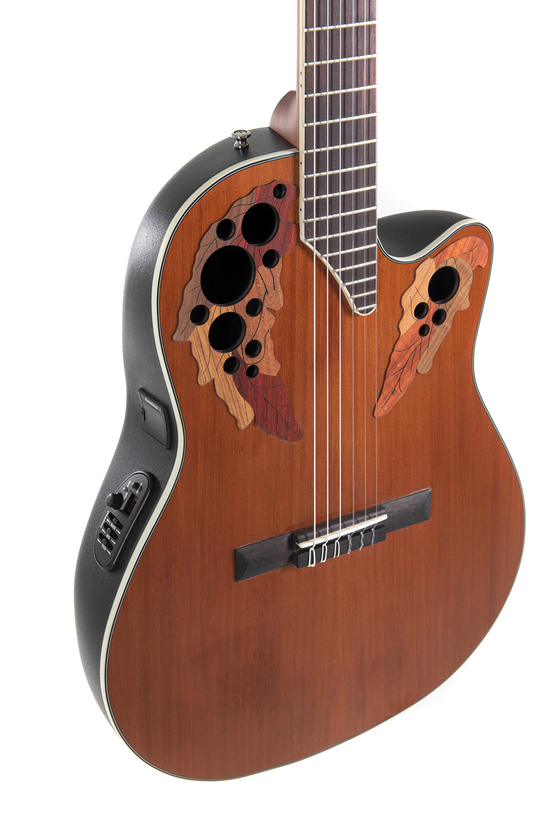 Ovation E-Acoustic klassinen kitara Celebrity MS Classic Nylon - Natural Gloss (CE44C-4A-G)