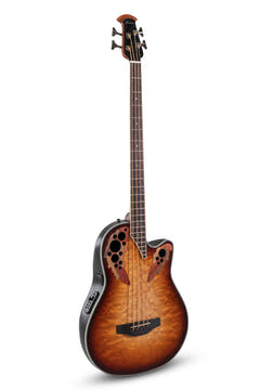 Ovation-sähköbassot Celebrity E-Acoustic bass 4-kielinen – Cognac Burst (CEB44X-7C-G)