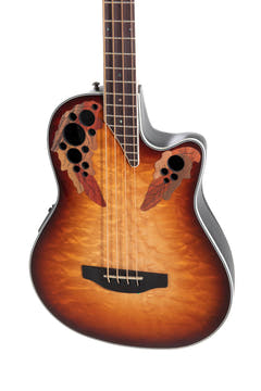 Ovation-sähköbassot Celebrity E-Acoustic bass 4-kielinen – Cognac Burst (CEB44X-7C-G)