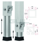 GUIL PTA-440/70-120 Teleskooppijalka