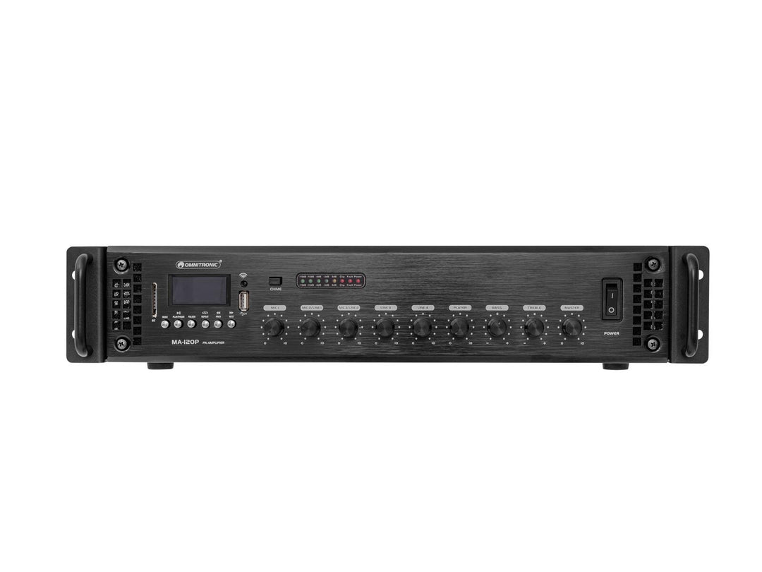 OMNITRONIC MA-120P PA-sekoitusvahvistin