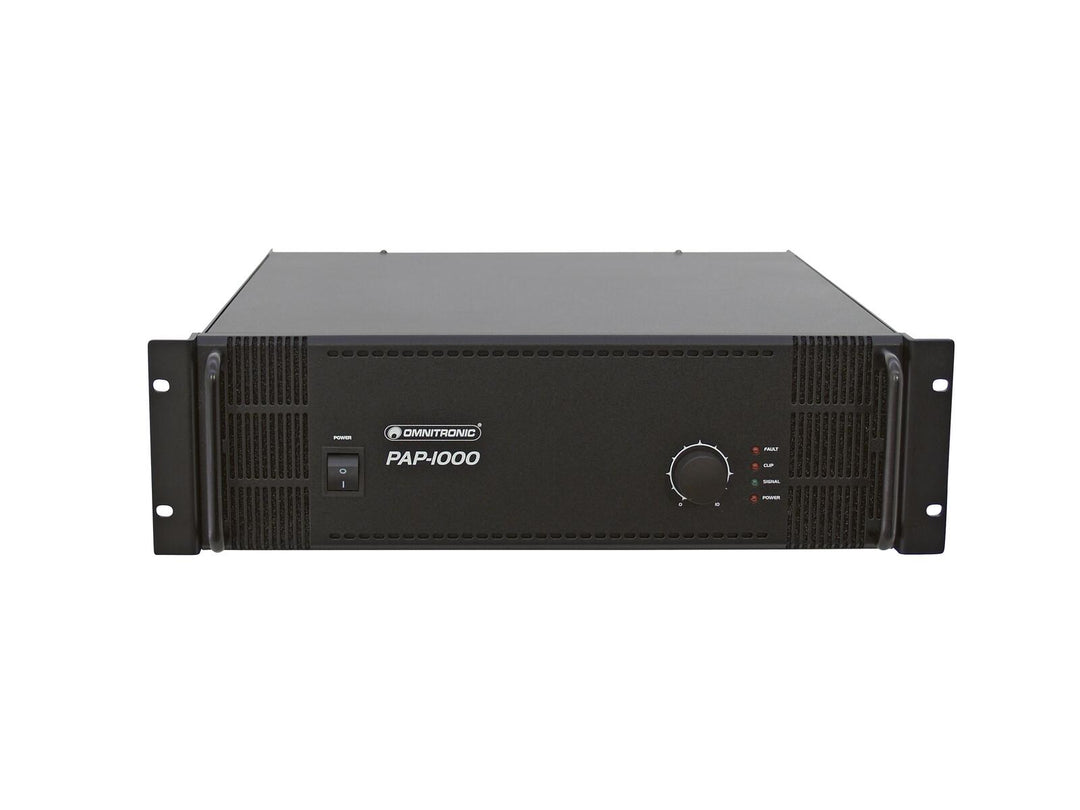 OMNITRONIC PAP-1000 PA-vahvistin