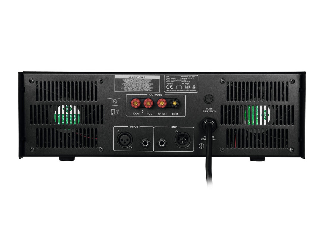 OMNITRONIC PAP-1000 PA-vahvistin