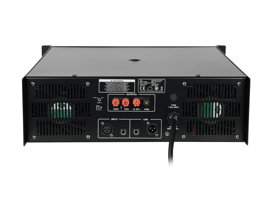 OMNITRONIC PAP-1000 PA-vahvistin