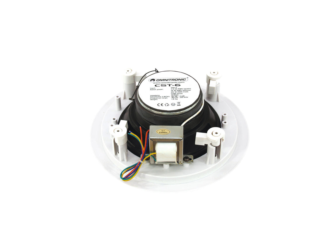 OMNITRONIC CST-6 2-tieinen Katto Kaiutin