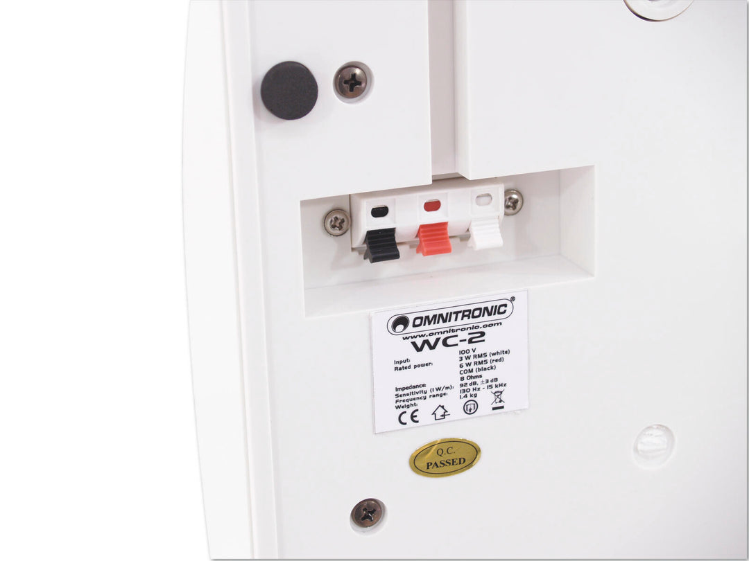 OMNITRONIC WC-2 PA Væg Højttaler