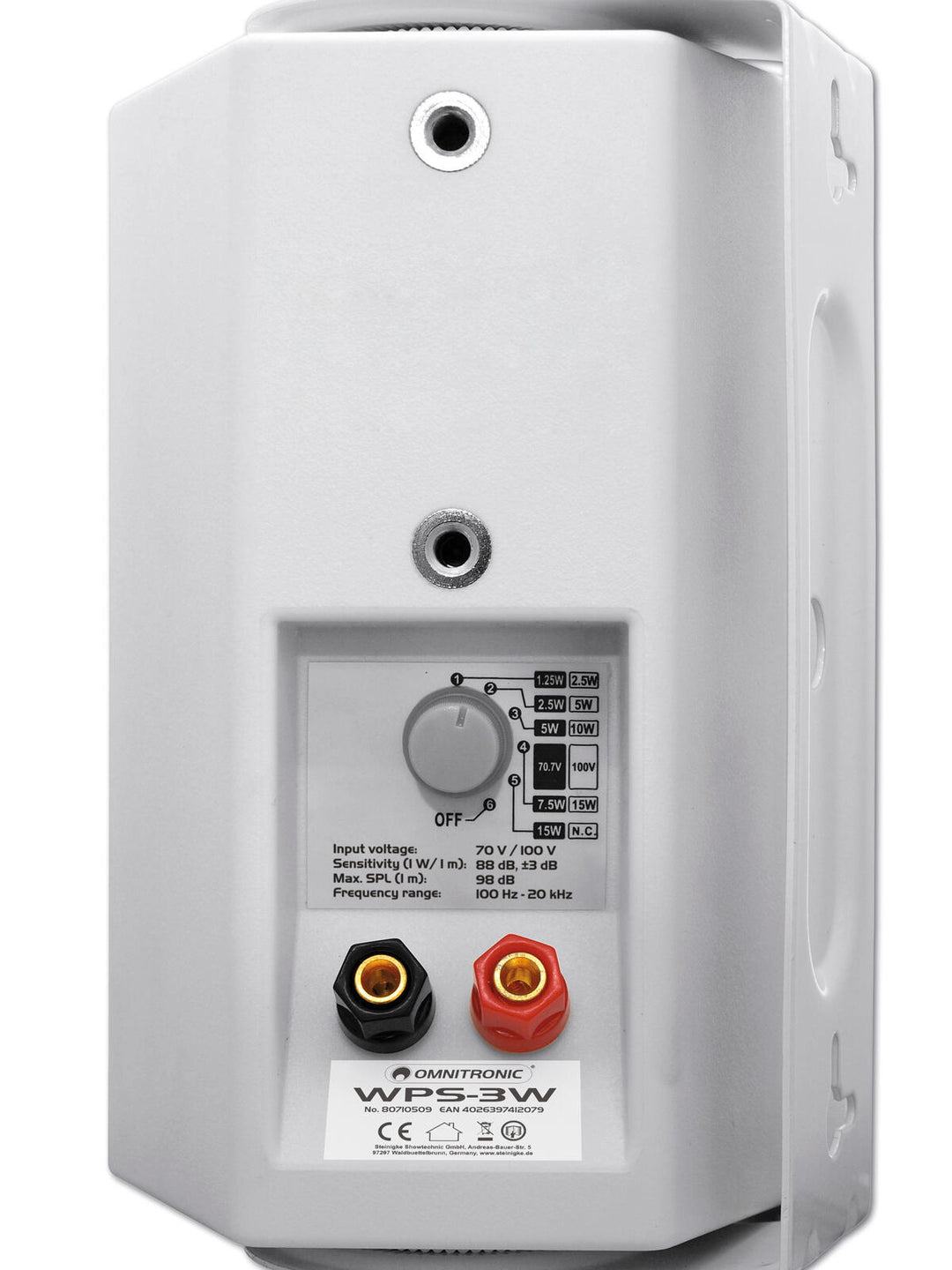 OMNITRONIC WPS-3W PA seinäkaiutin