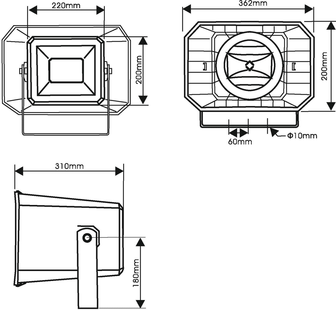 OMNITRONIC HS-60 PA Hornkaiutin