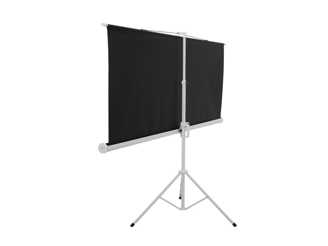 EUROLITE Projektorikäyttöinen valkokangas 4:3, 2x1,5m with stand