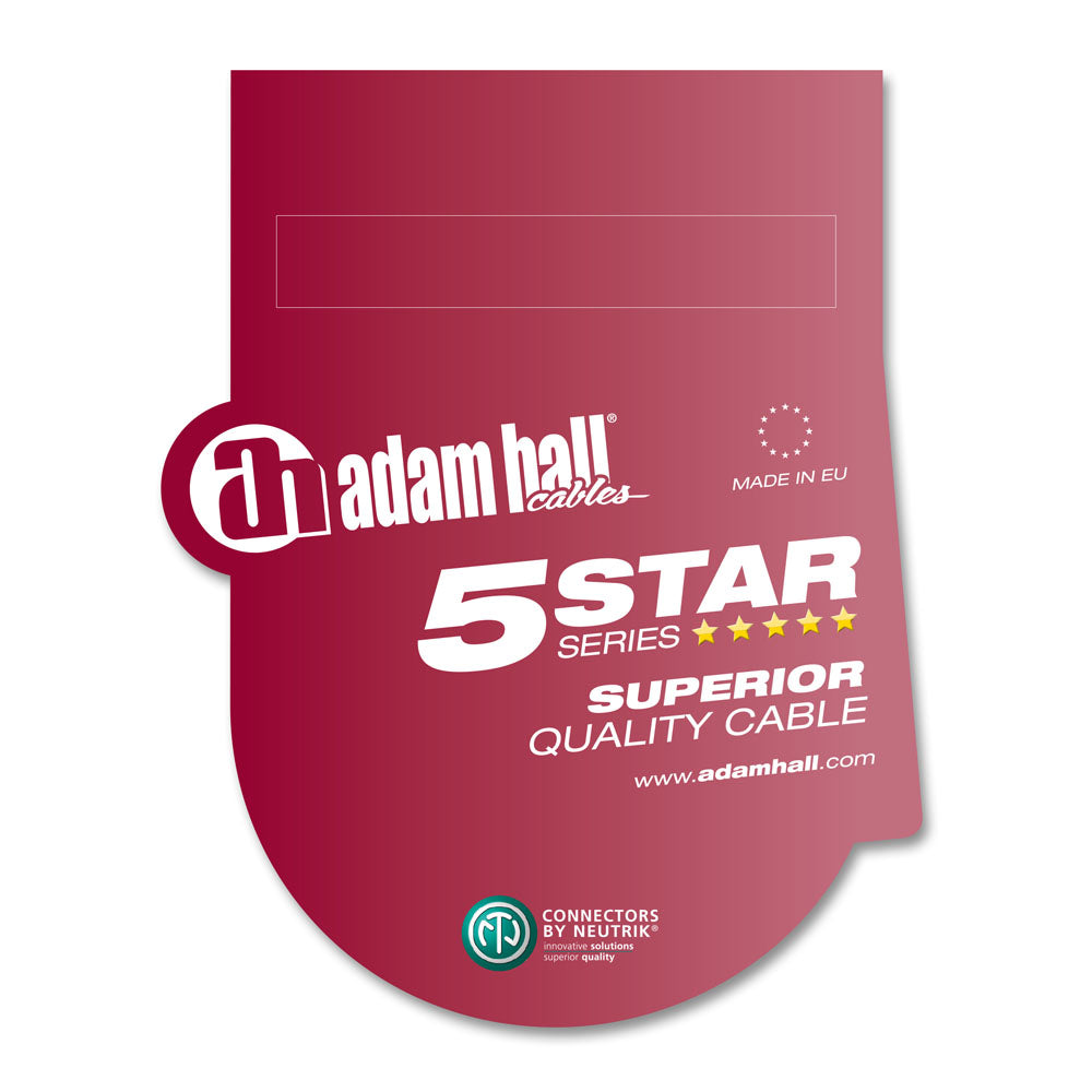 Adam Hall-kablar 5 STAR PCON L 0500 - Power Link -kaapeli | Neutrik powerCON® Titanex®-kaapelilla | 5 m