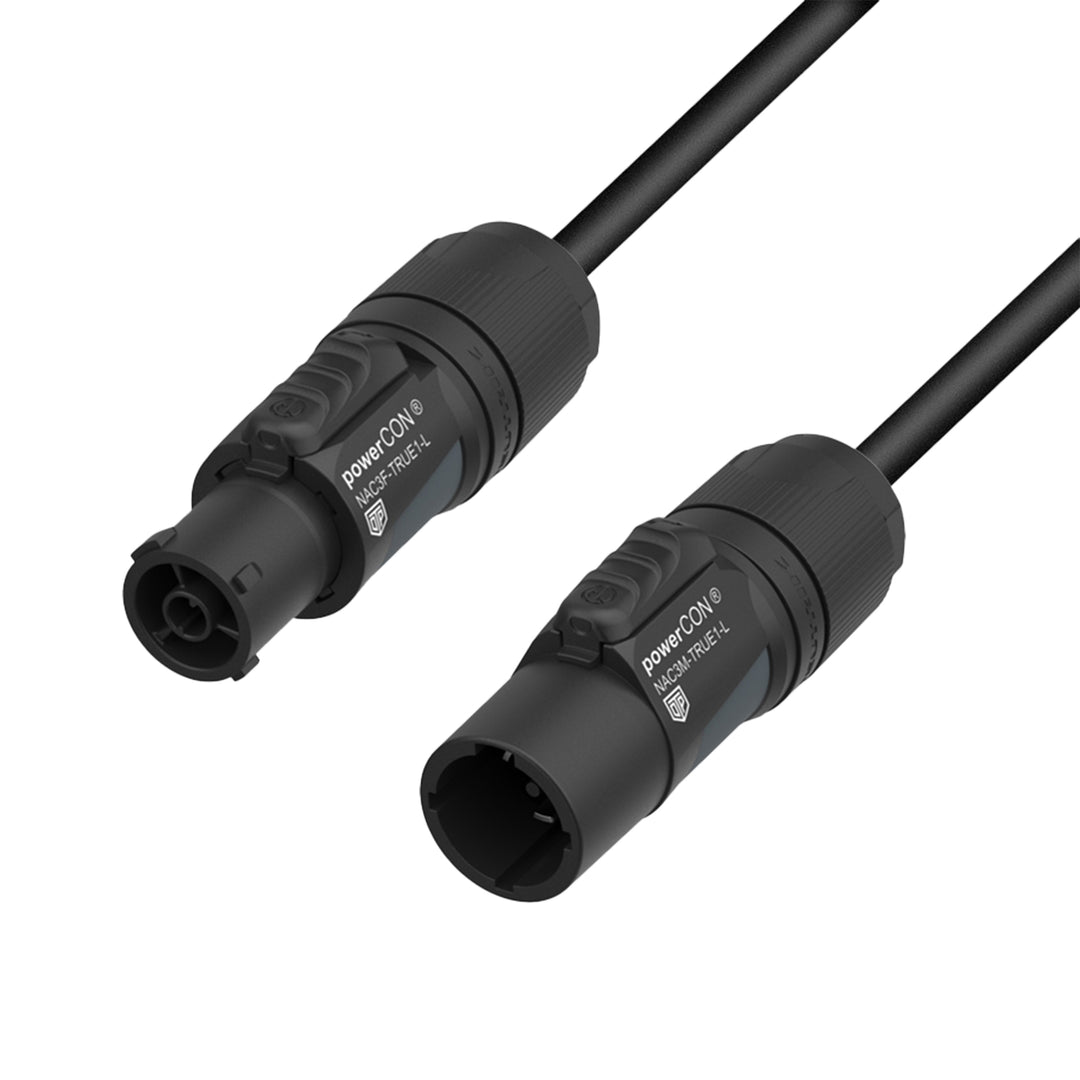 Adam Hall-kabler 5 STAR TCON L 1000 - Power Link-kaapeli | Neutrik TRUE1® med Titanex®-johto | 10 m