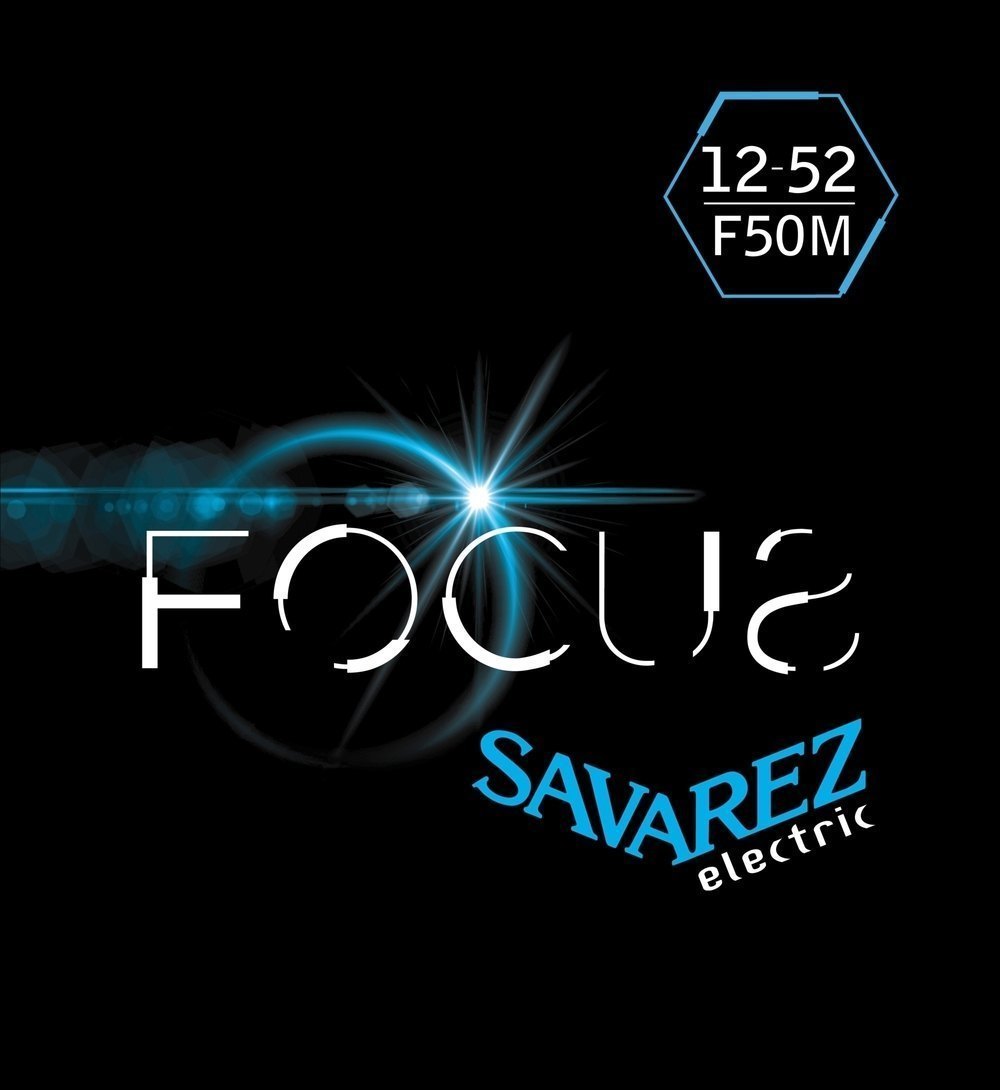 Savarez F50M Focus elguitarstrenge, medium .012 til .052
