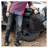 Gummimåtter Volkswagen Crafter II van, 2. række 2016-