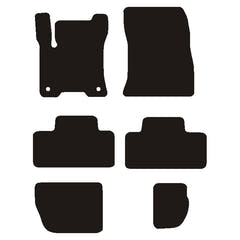 Mercedes EQB (X243) 2021- -veluurimatot