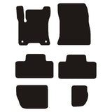 Mercedes EQB (X243) 2021- -veluurimatot