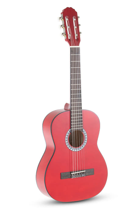 VGS Basic klassisk guitar 1/2, transparent rød