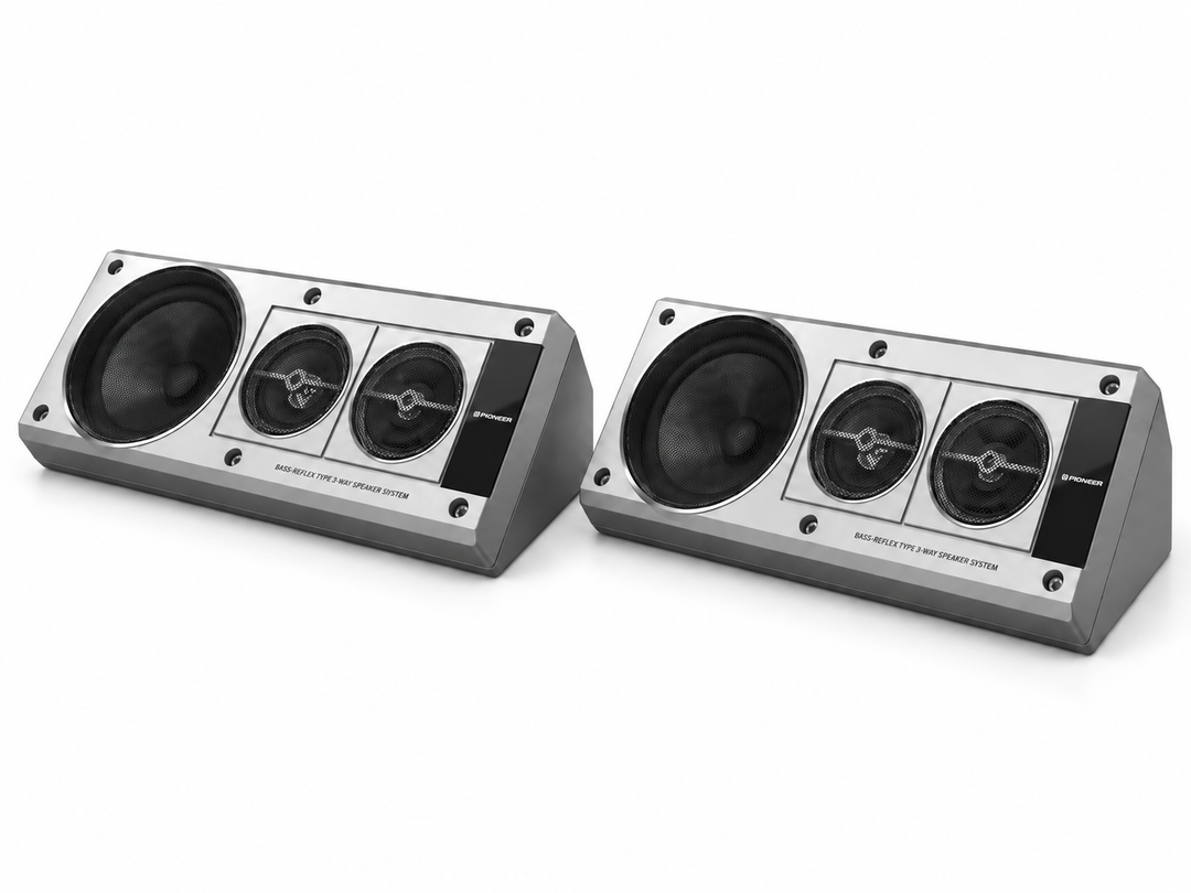 Pioneer TS-X40SXT Retro 3-tie hattuhyllykaiuttimet – 100 W maks., 13 cm