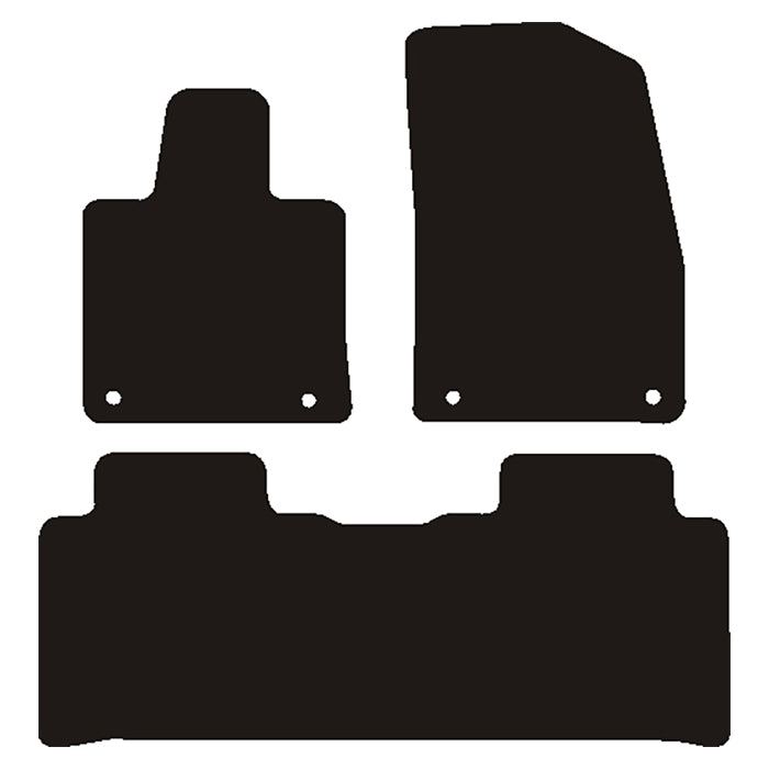 Xpeng G6 2023- -auton matot, veluuri