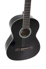 VGS BasicPlus klassisk guitar 4/4, sort