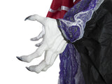 Halloween-figur klovnen Robby, animeret, 120 cm