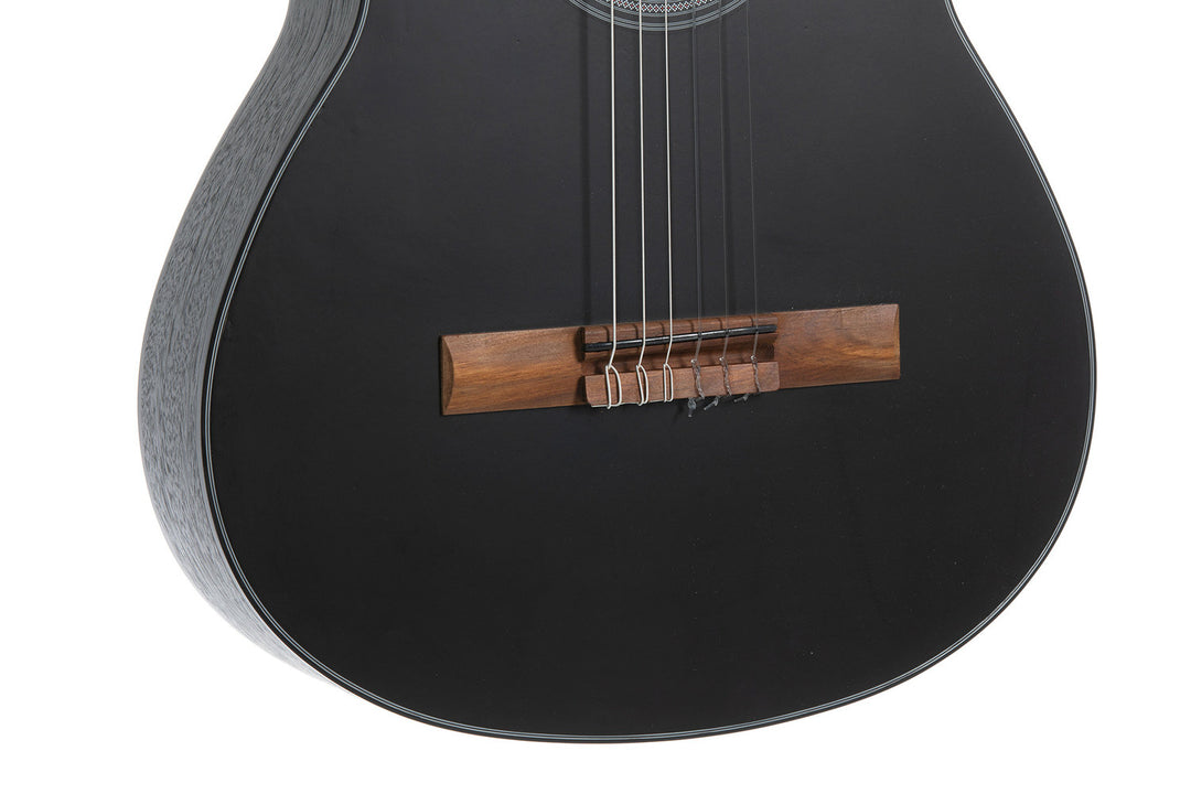 GEWA E-Acoustic -klassinen kitarat Student Cedar - E-Acoustic musta