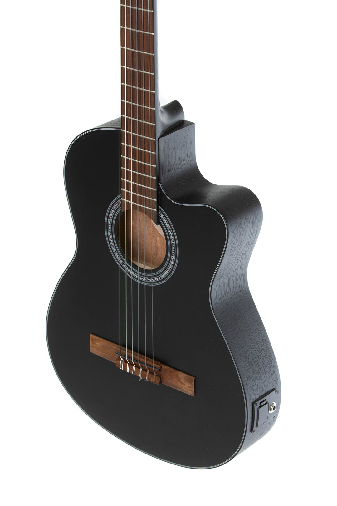 GEWA E-Acoustic -klassinen kitarat Student Cedar - E-Acoustic musta