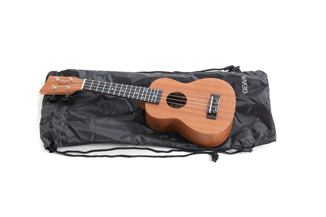 GEWA Soprano-ukulele Manoa P-SO - Soprano (Sapelli matt)