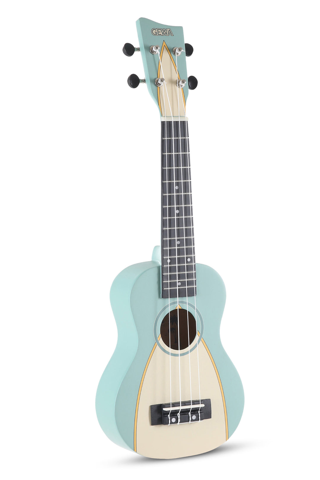 GEWA Soprano-ukulele Manoa Surf Style – Soprano (Pacific Lagoon)