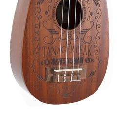 GEWA Pineapple Ukulelet Manoa K-PA-WHISKY - Soprano (Sapelli matt)