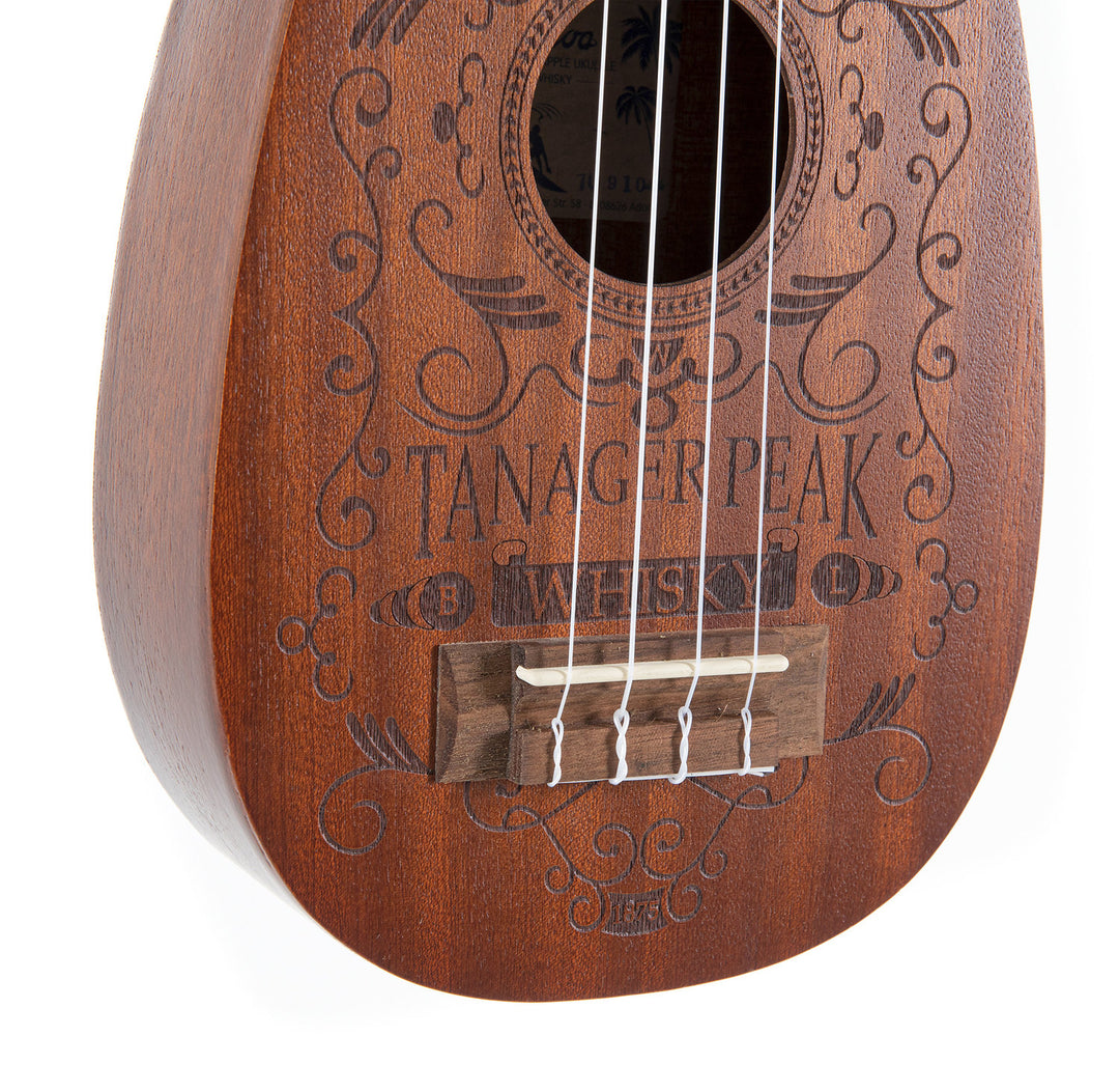 GEWA Pineapple Ukulelet Manoa K-PA-WHISKY - Soprano (Sapelli matt)