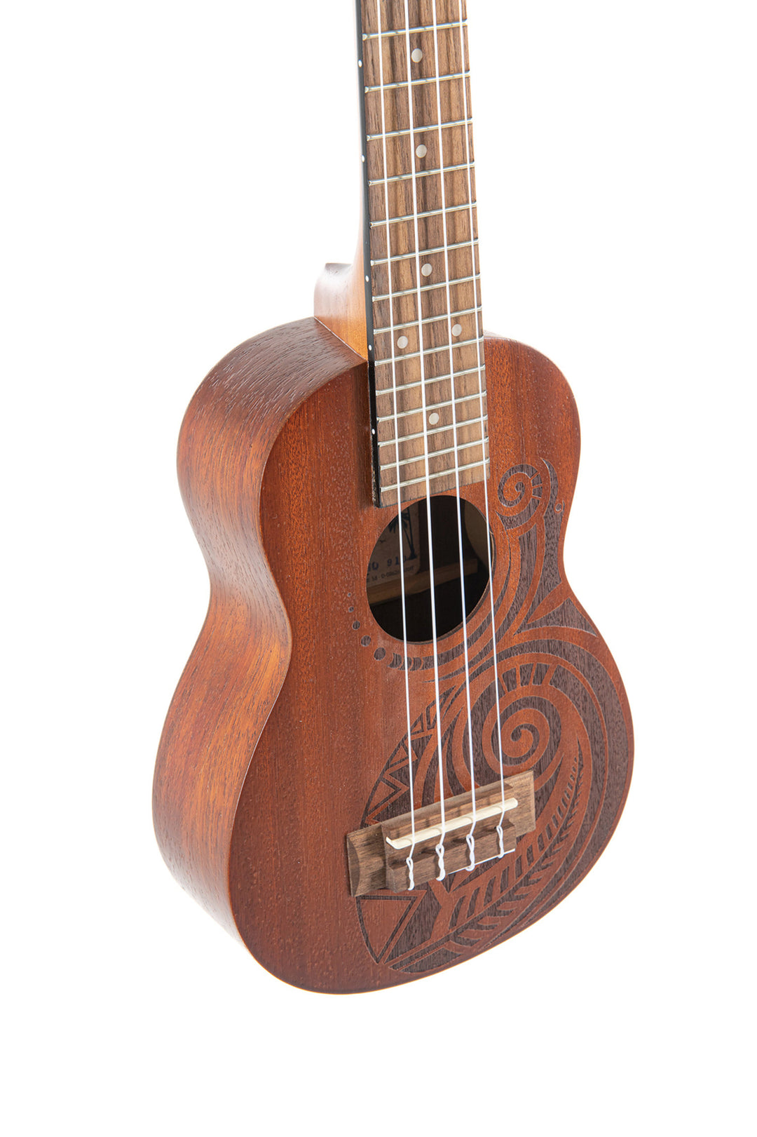 GEWA Soprano-ukulele Manoa Tattoo - Soprano (Maori Design)
