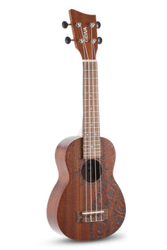 GEWA Soprano-ukulele Manoa Tattoo - Soprano (Inca Design)