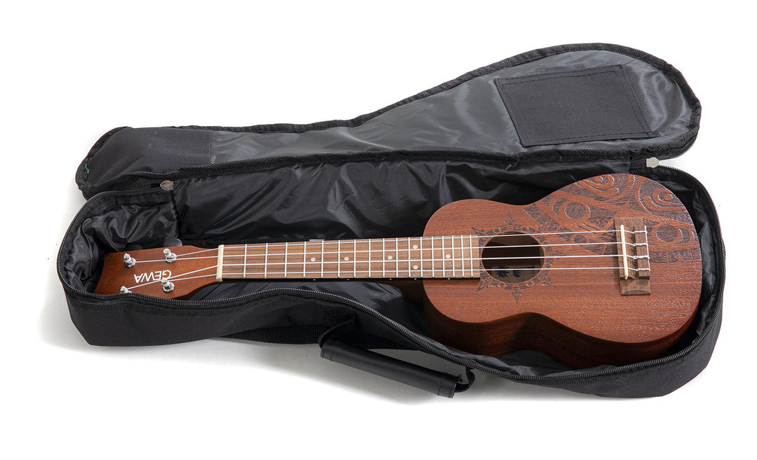 GEWA Soprano-ukulele Manoa Tattoo - Soprano (Inca Design)