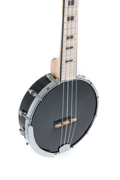 GEWA Banjot Ukulele Manoa - Banjo-Ukulele Concert (Black)