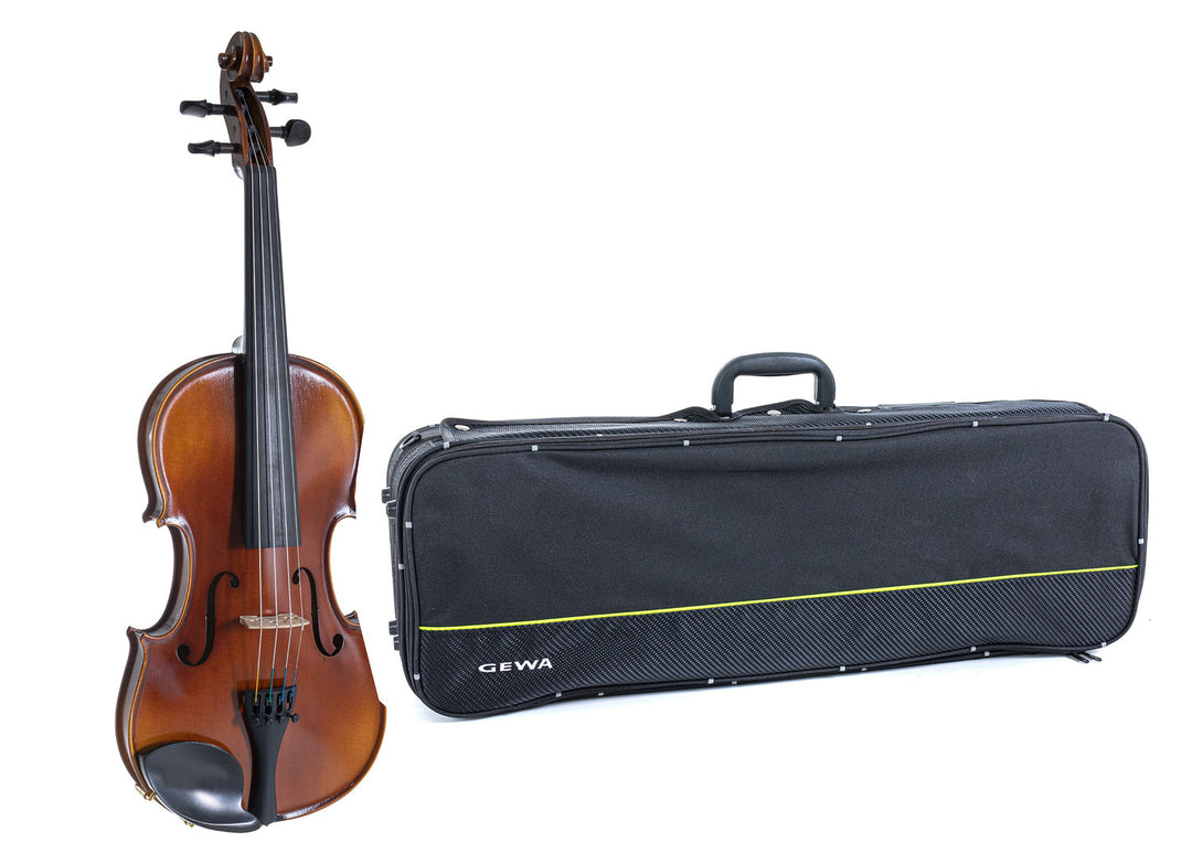 GEWA Violin Allegro - 1/2 (Valmis soitettavaksi sis. violin case, ilman jousta, Larsen Aurora -kielet, kuljetussuojattu)