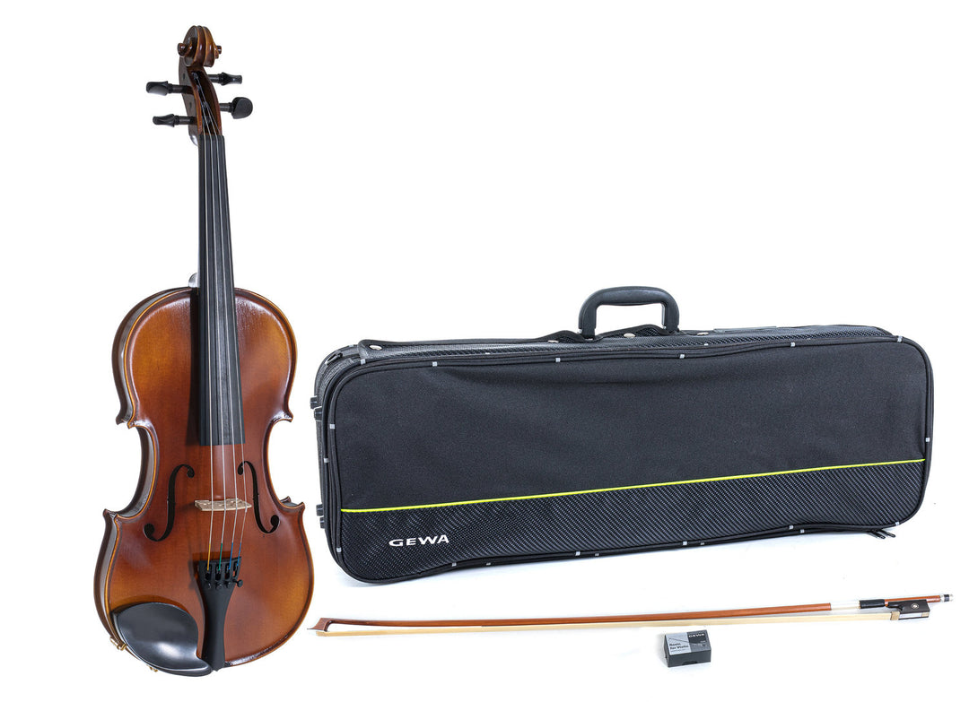 GEWA Viulut Allegro - 1/4 (Valmis soitettavaksi incl. violin case, Massaranduba bow, with Larsen Aurora strings, transport-secured)