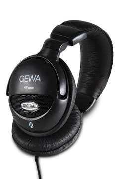 GEWA Headphones HP one - P/U 20 (musta)