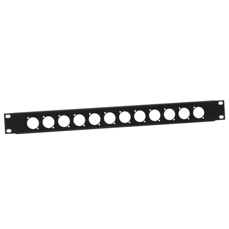 Adam Hall 872213 U-muotoinen Rack Paneeli 1 Yksikkö 12 D-Type Chassis