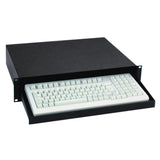 Adam Hall 87412 Rackmount Computer -näppäimistölokero (19 ")