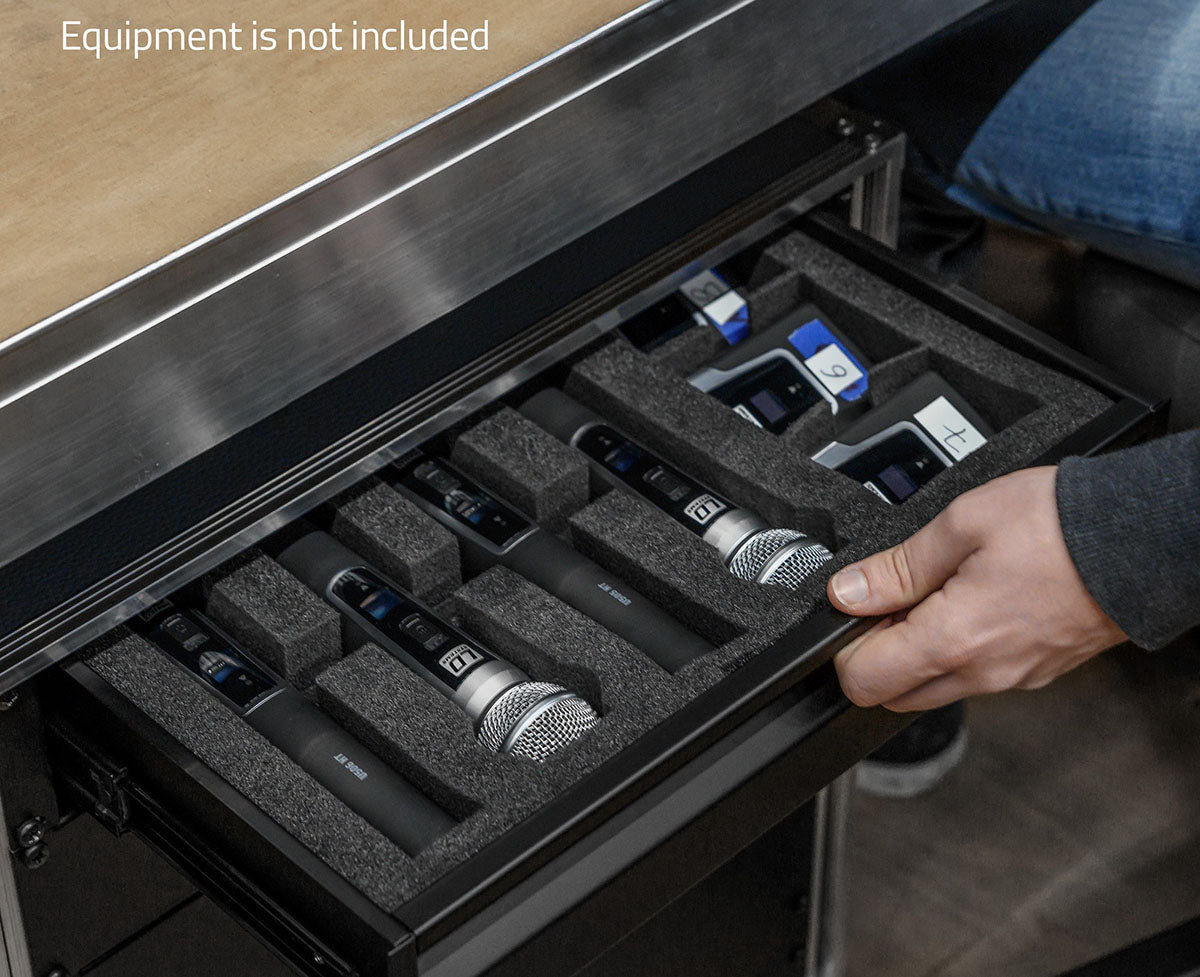 Adam Hall 3U 874E telineen laatikko (19")