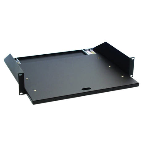 Adam Hall 87555 Rack Hylly 2 Yksikkö m. Ulosvedettävä (19")