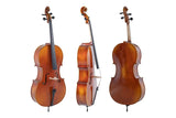 GEWA Cello Maestro 1-VC3 - 3/4 (Ready to play incl. bag, carbon bow and Larsen Aurora strings, transport-secured)