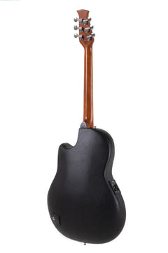 Applause E-Acoustic kitarat AB28 Super Shallow Bowl Cutaway - Black Satin (AB28-5S)