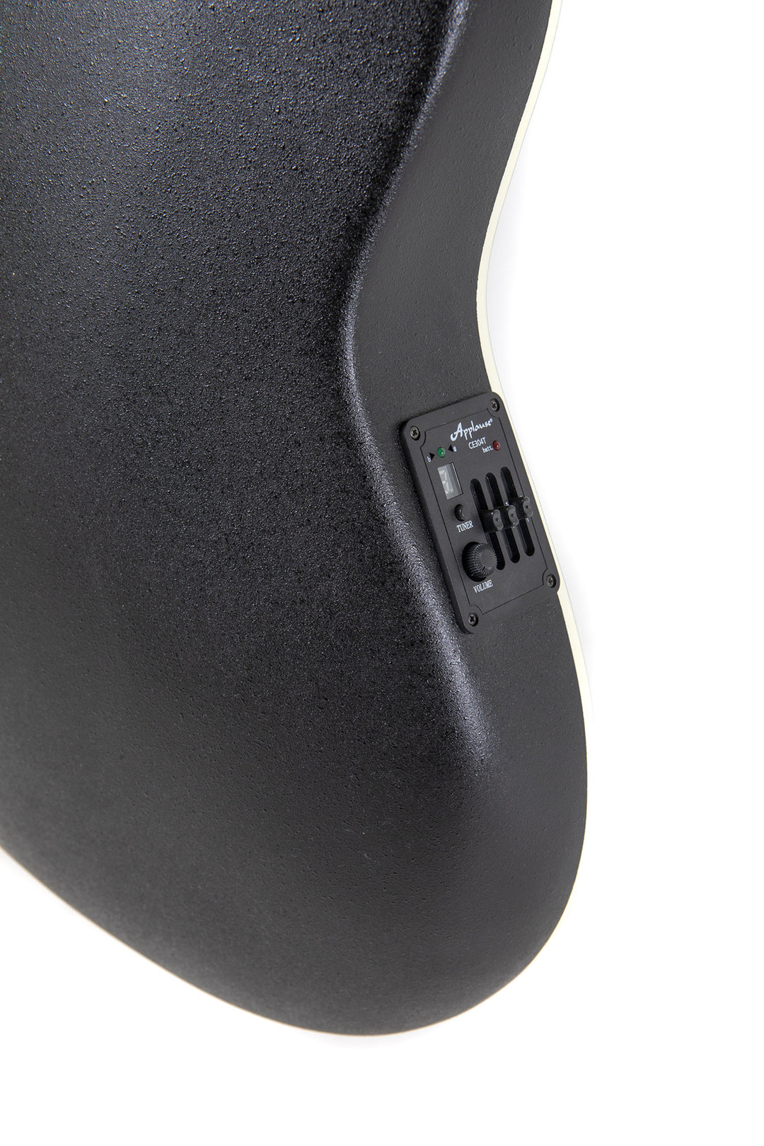 Applause E-Acoustic kitarat AB28 Super Shallow Bowl Cutaway - Black Satin (AB28-5S)