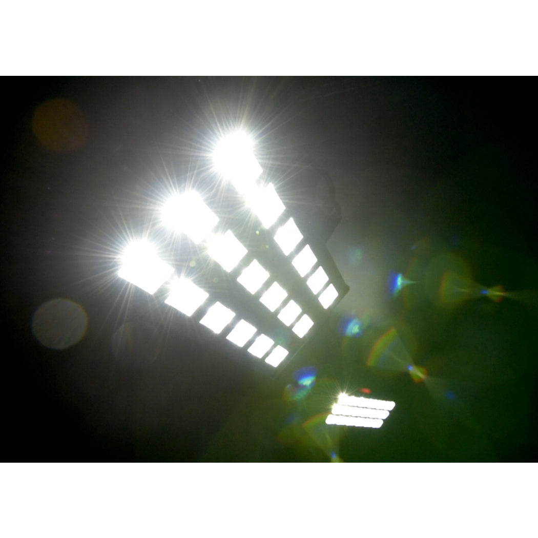 LIGHT4ME LED UV 18x3W kohdevalo + strobe DMX