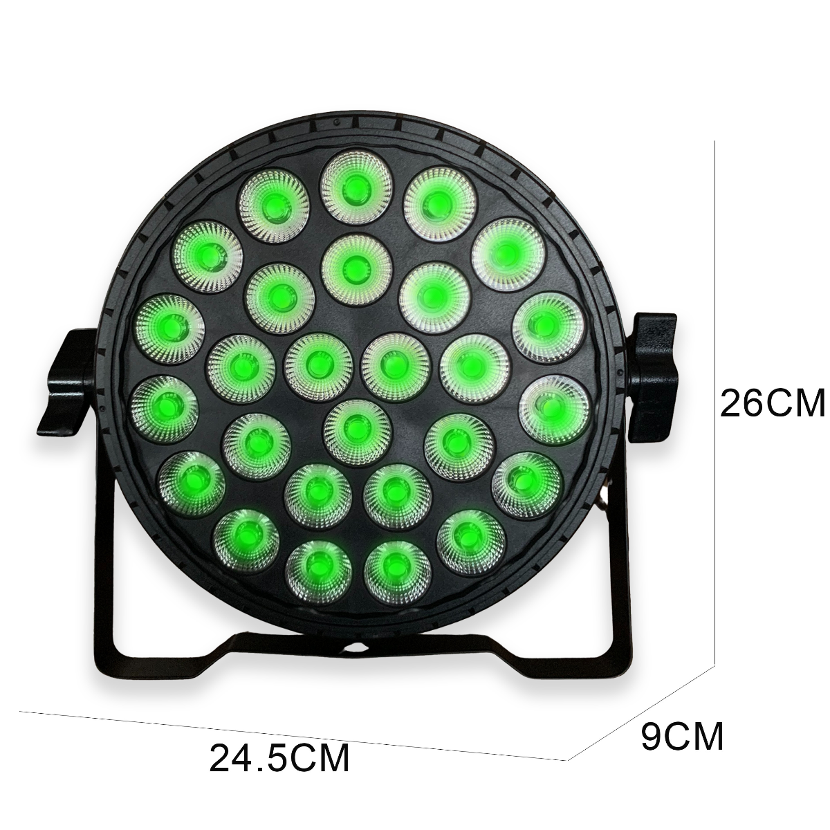 LIGHT4ME FLAT PAR 27 IR RGBW