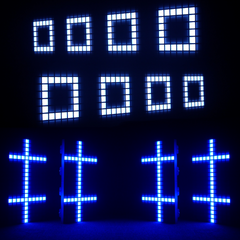 Light4Me Matrix -paneeli 1010-RGB