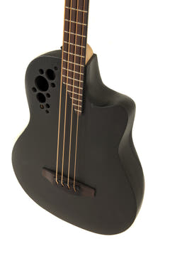 Ovation sähköakustinen basso Elite TX Mid Cutaway - Black teksturoitu (B778TX-5-G)