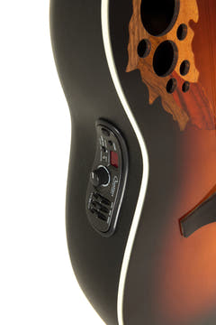 Ovation E-Acoustic Guitar Standard Elite Deep Contour Cutaway 12-kielinen – New England Burst (2758AX-NEB-G)