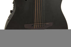 Ovation E-Acoustic Kitarat Elite TX Deep Contour Cutaway - Black Textured (2078TX-5-G)